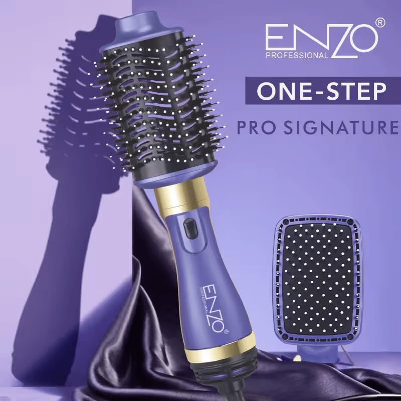 ENZO EN-4128 2-in-1 Hair Dryer & Styler – Ionic rotating hot air brush