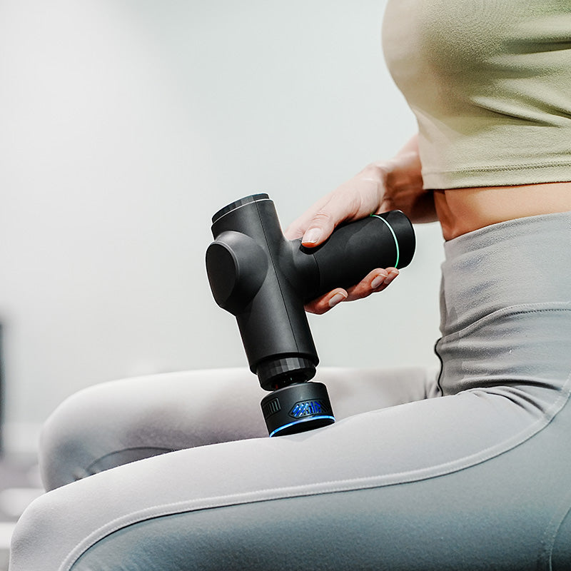 Heat and Cold Muscle Massage Gun – Deep Tissue Therapy with Adjustable Temperature Levels