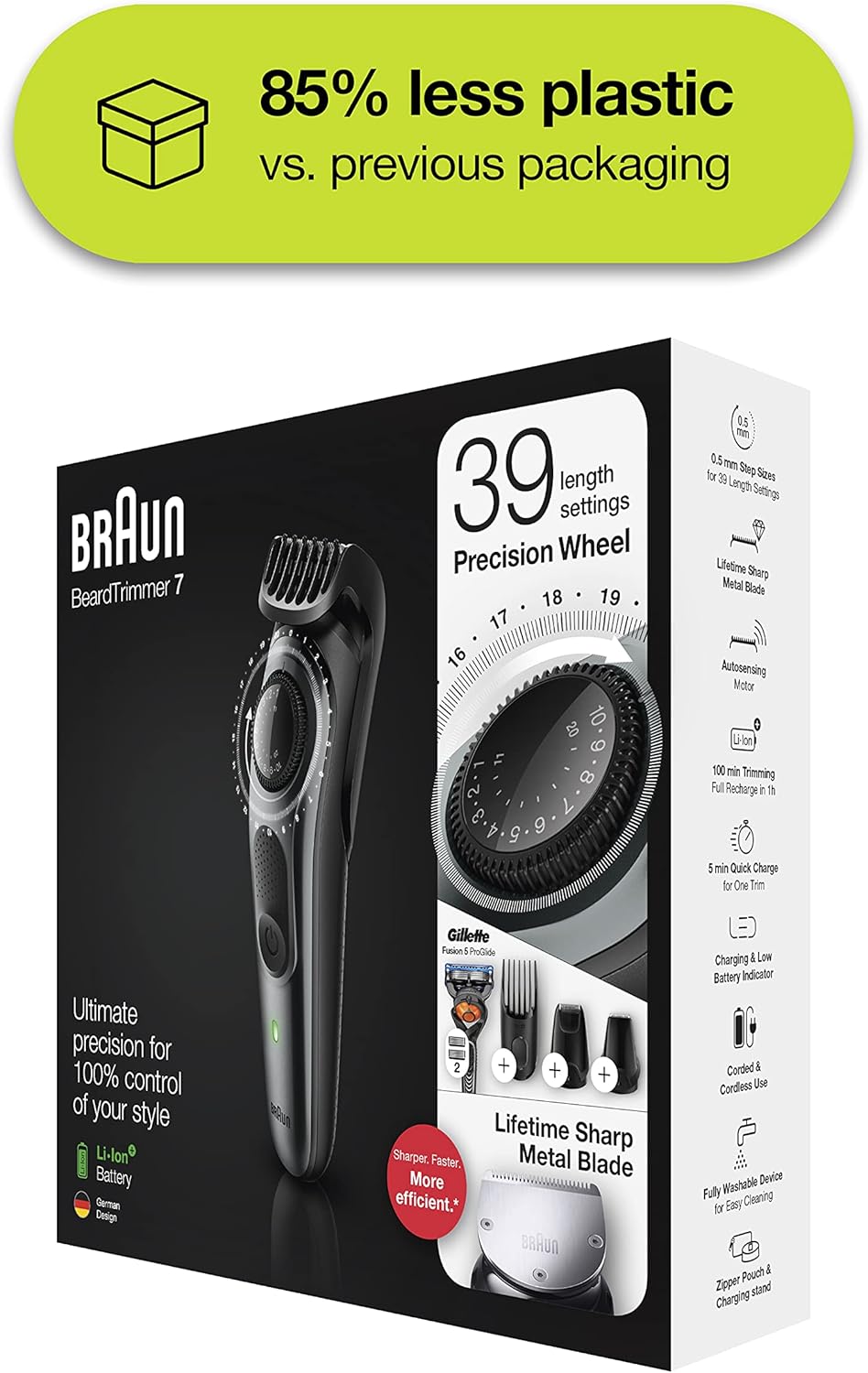 Braun MGBT5Z242 Beard Trimmer & Hair Clipper