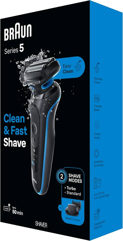 Braun Series 5 5120s Electric Shaver with 4-Way Flexible Head