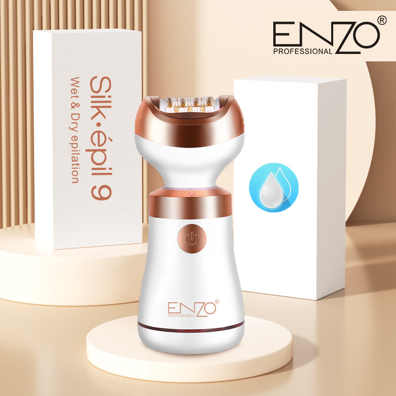 ENZO EN-0105 Silk.Epil9 Advanced Rechargeable Epilator – Front view