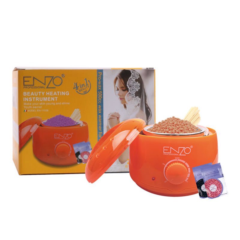 ENZO EN-1102B Professional Wax Heater with Wax Beans