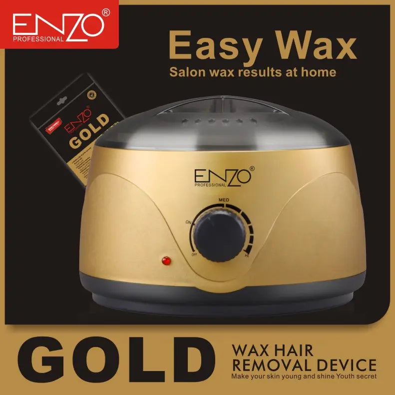 ENZO EN-1102G Professional Wax Heater Hair Removal Kit