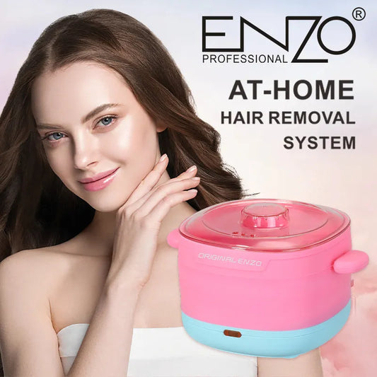 ENZO EN-1114 Silicone Folding Wax Warmer 400ml for Hair Removal