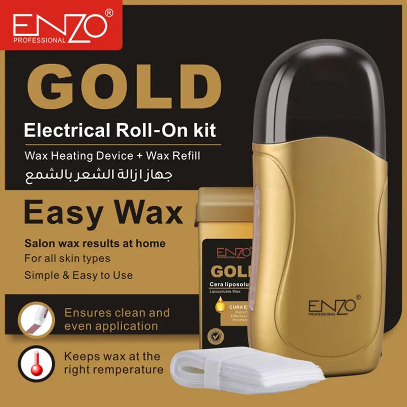 ENZO EN-1117G Electric Wax Heater for Full-Body Hair Removal