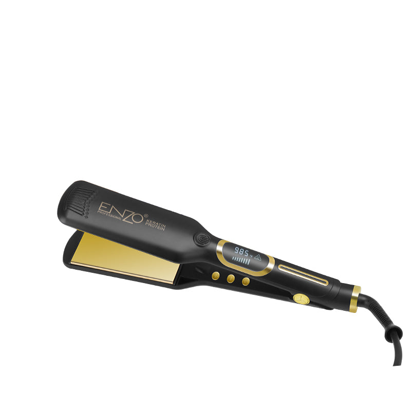 ENZO EN-3107 Professional Fast Flat Iron Hair Straightener for Salon-Quality Results