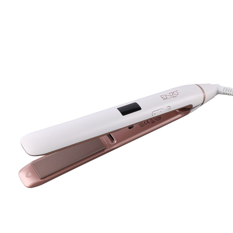 Enzo EN-3125 Professional Ceramic Hair Straightener – 950°F Flat Iron for Keratin Treatments