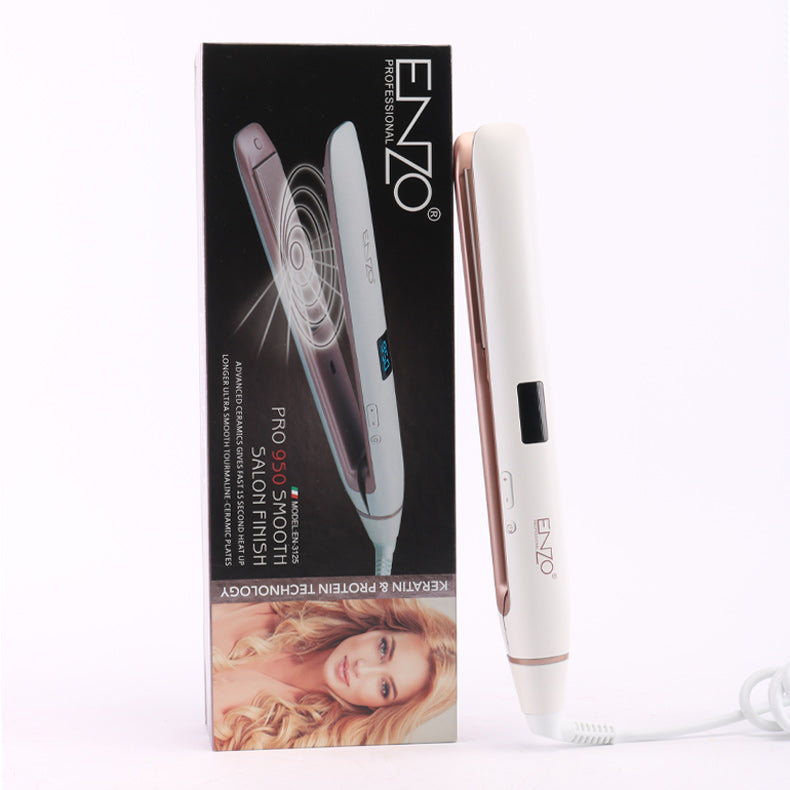 Enzo EN-3125 Professional Ceramic Hair Straightener – 950°F Flat Iron for Keratin Treatments