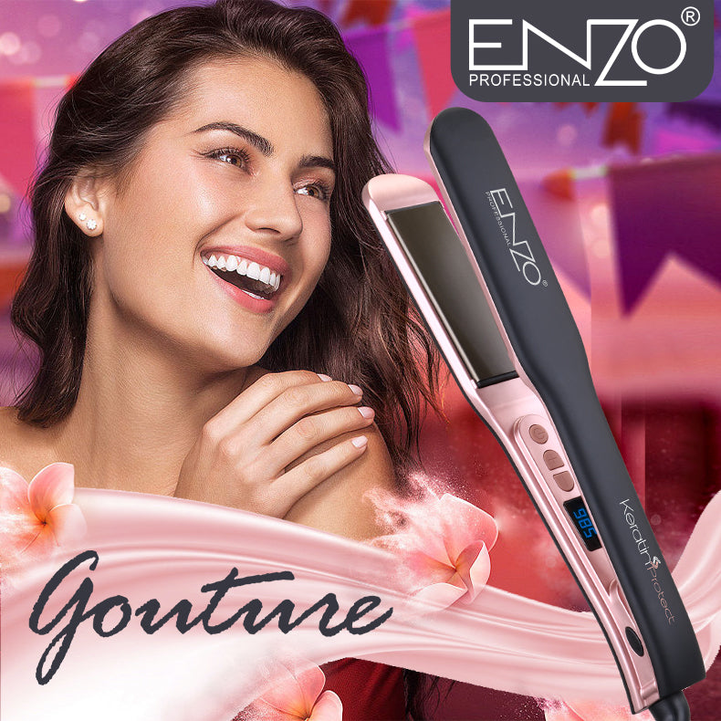 Enzo EN-3989 Professional Hair Styling Tool with Adjustable Temperature