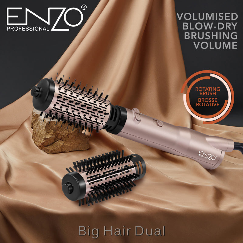 ENZO EN-741 Professional Rotating Volumizing Blow Dryer 2200W with Ionic Technology