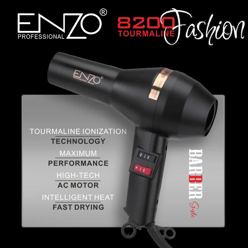 ENZO EN-8891 Professional Salon Hair Dryer – sleek 2024 model with advanced features.