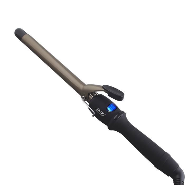 ENZO EN-9104 Automatic Rotating Hair Curler with ceramic-coated barrel.