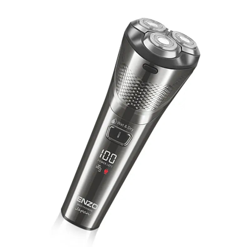 ENZO EN-9305 Electric Shaver with 3D floating rotary blades.