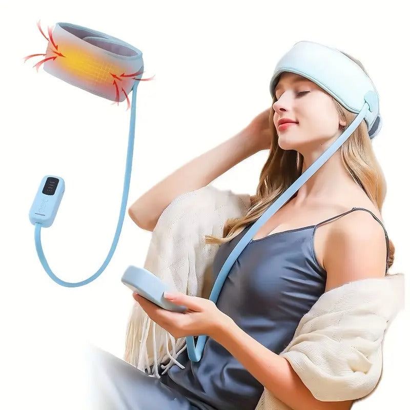 Handheld full body massager designed for muscle pain and stress relief on back, neck, shoulders, and legs.