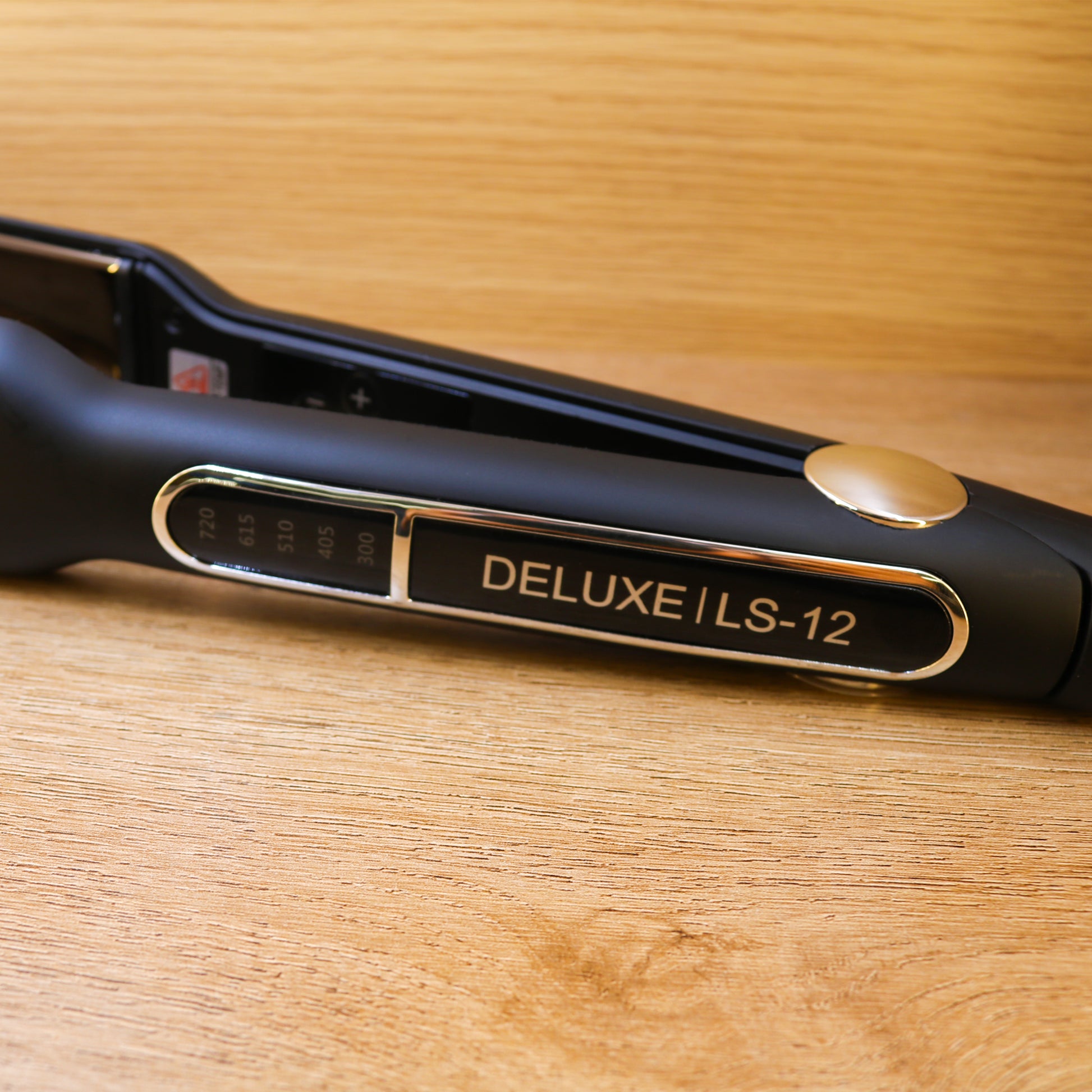 Deluxe LS-12 Professional Hair Straightener with Advanced Ceramic Technology