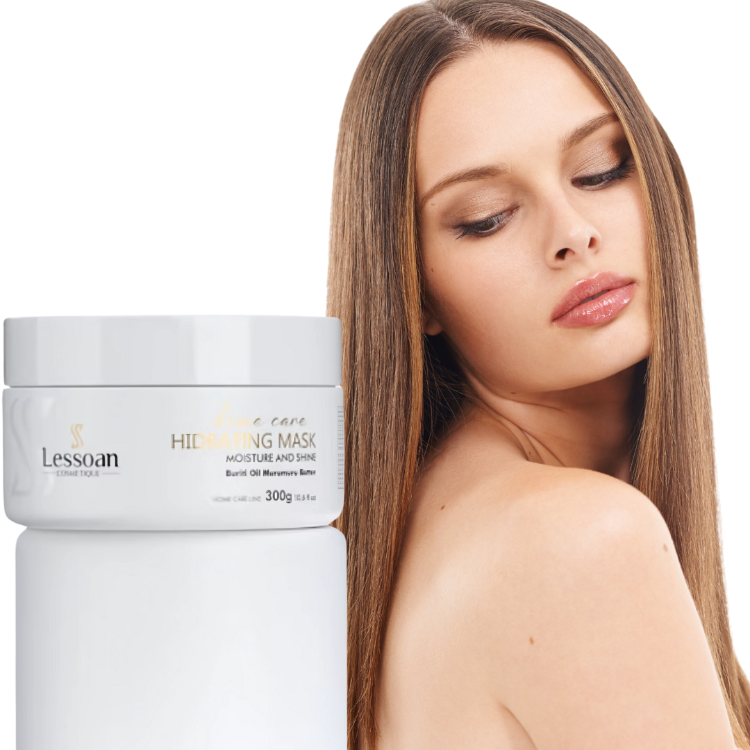 Lessoan Hydration Mask Moisture & Shine deep nourishing hair treatment