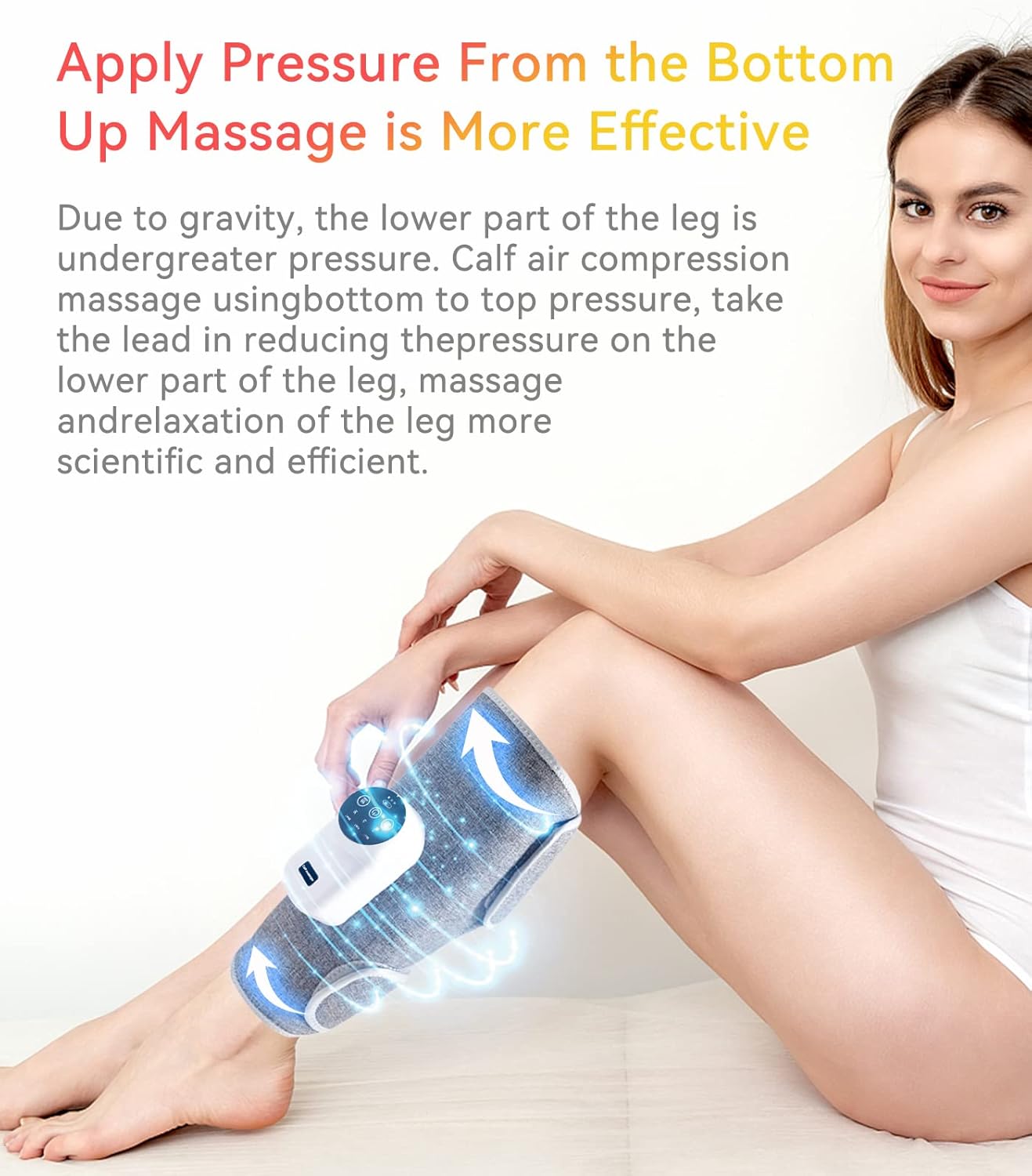 Leg Massager with Heat for Circulation and Pain Relief