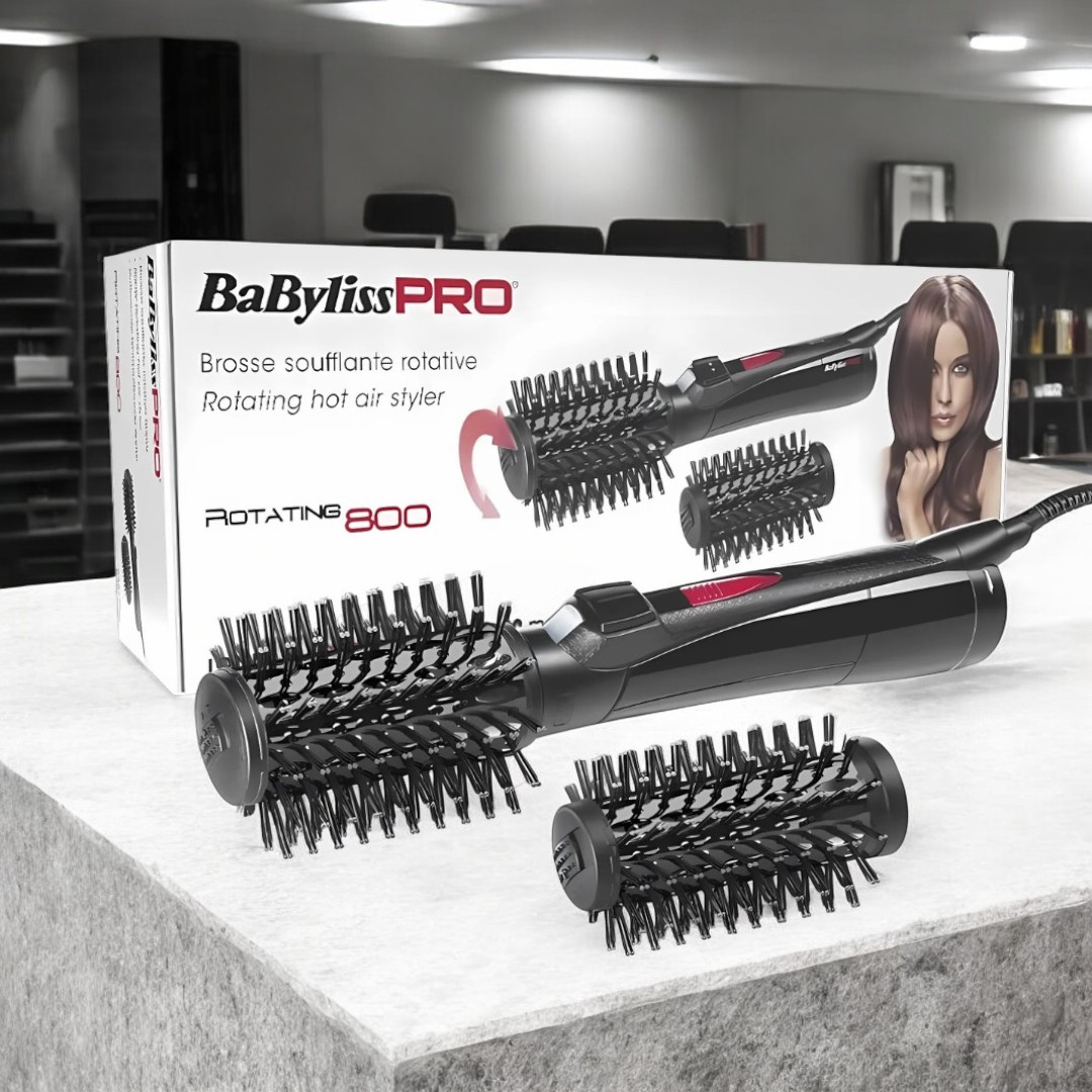 BaByliss Pro  Hair Styler – Electric hair brush for smooth, voluminous hai