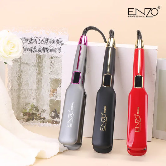 ENZO EN-3976 Professional Travel Hair Straightener – Front view