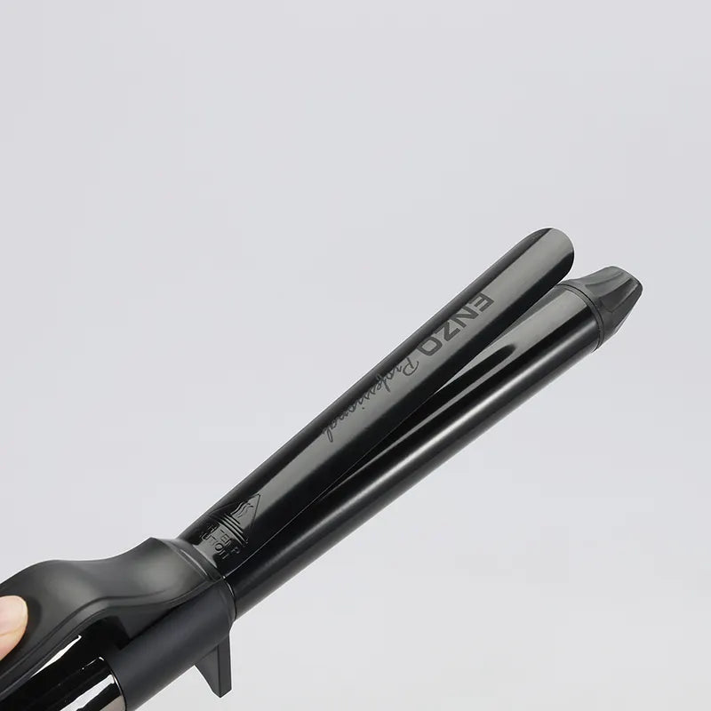 ENZO EN-9113 Rotating Ceramic Curling Iron with adjustable temperature settings.