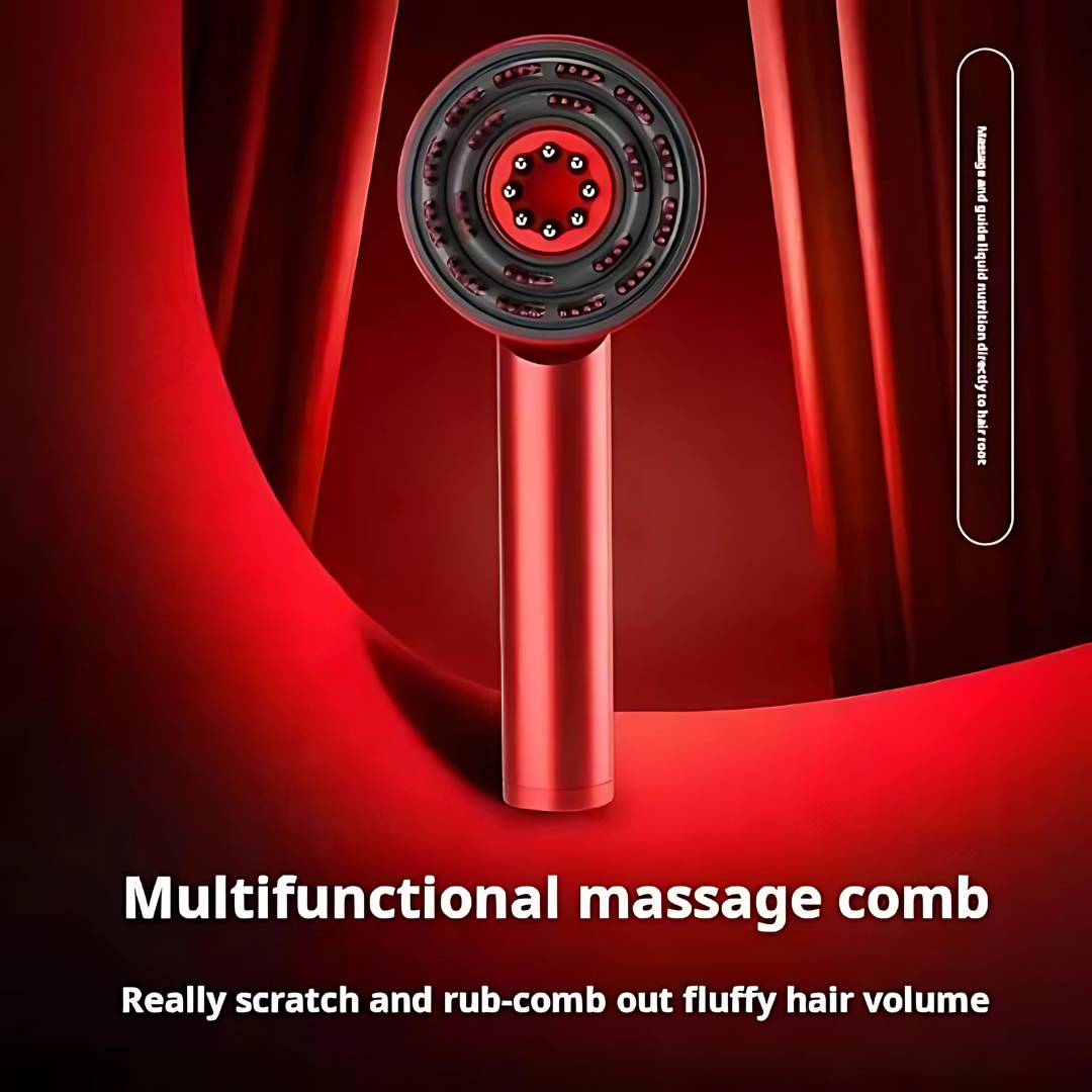 Multifunctional Hair Scalp Massager with Liquid Nutrition Delivery for Healthy Hair