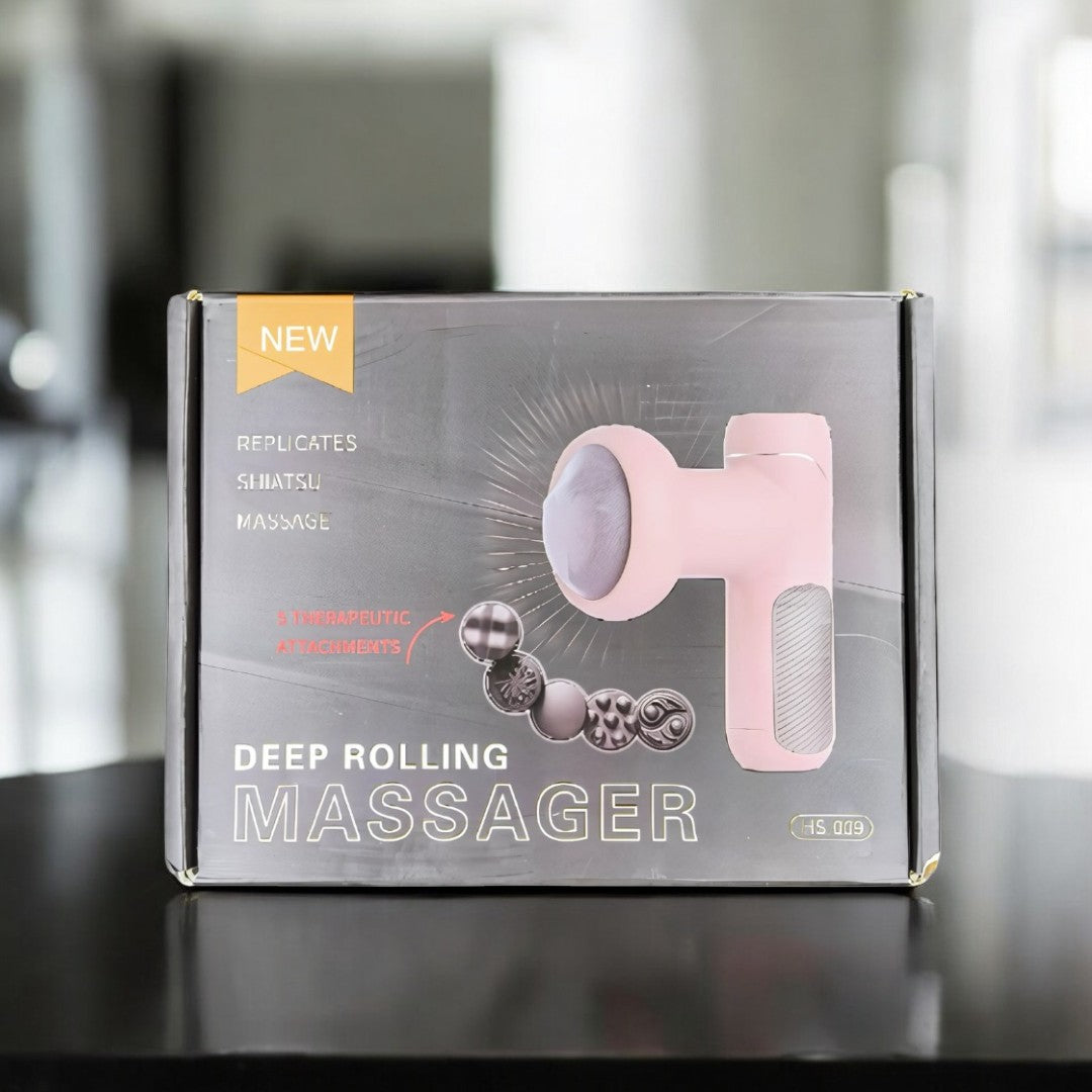 Deep Rolling Massager for Deep Muscle Relaxation and Pain Relief