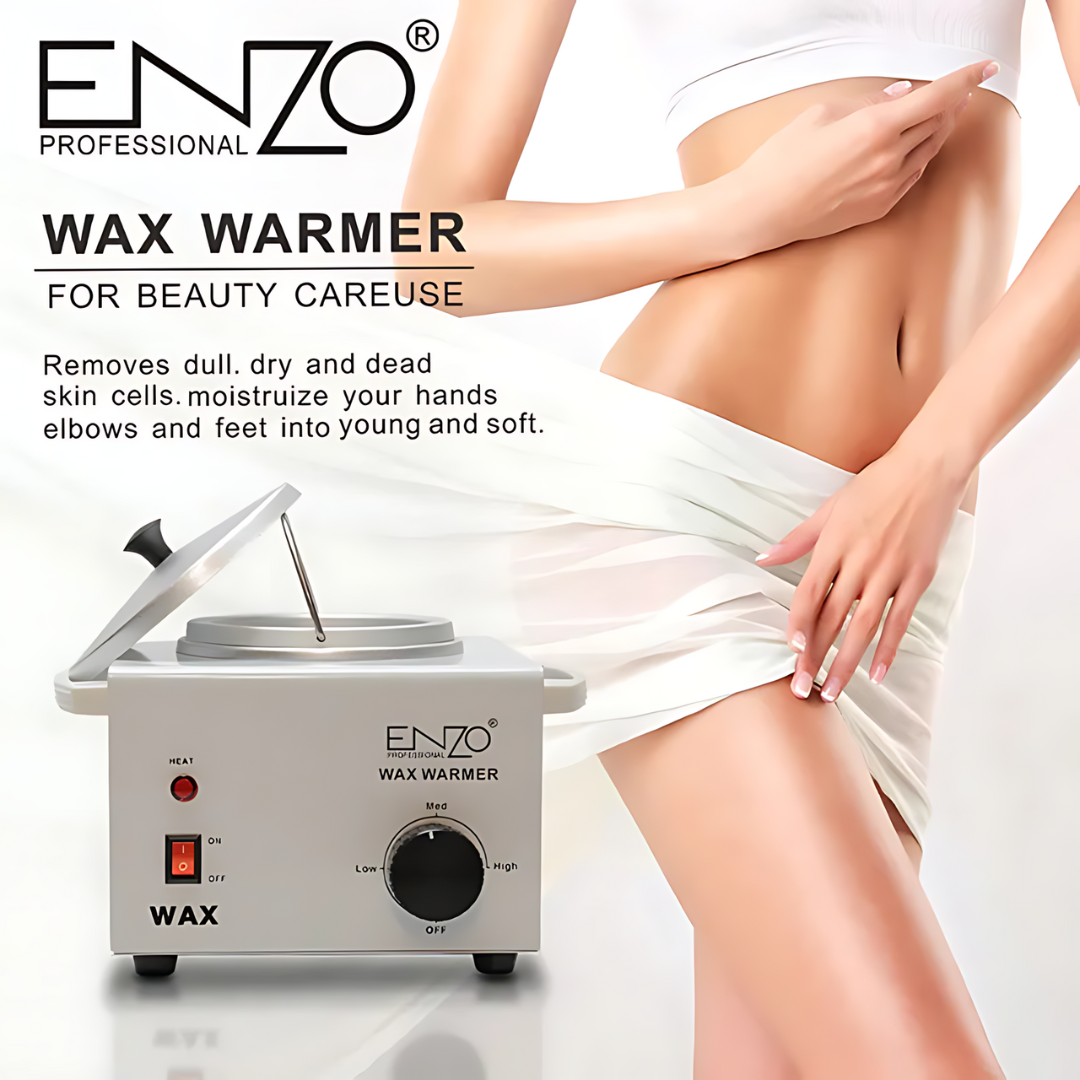 ENZO EN-1104 Large Pot Wax Heater for Professional Hair Removal and Body Care