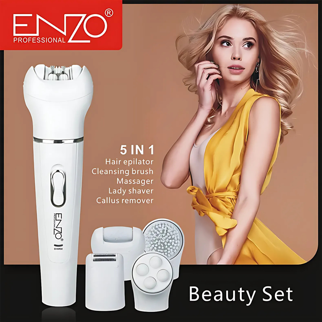 ENZO EN-0104 Rechargeable Female Epilator and Bikini Trimmer