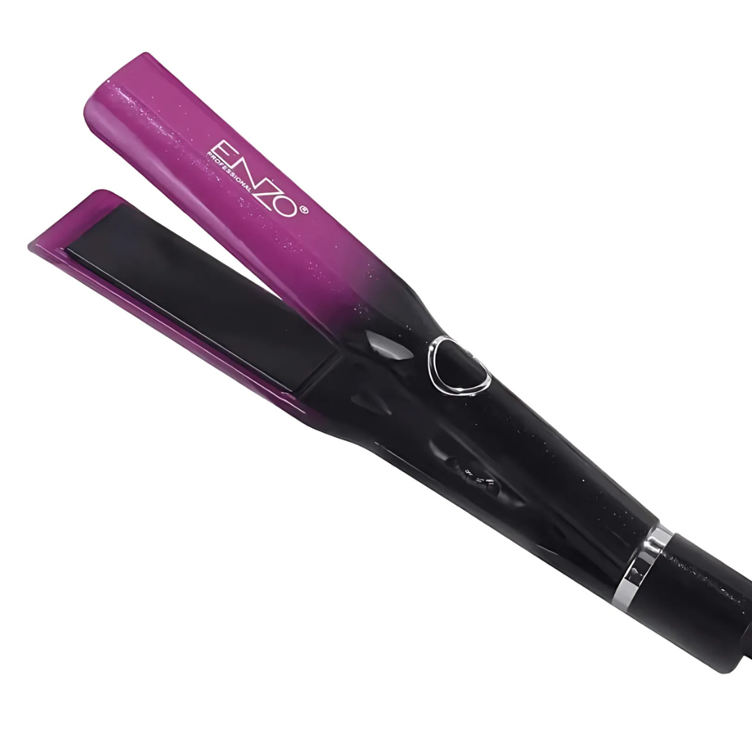 ENZO EN-3211 Professional Ceramic Titanium Hair Straightener with Fast Heating