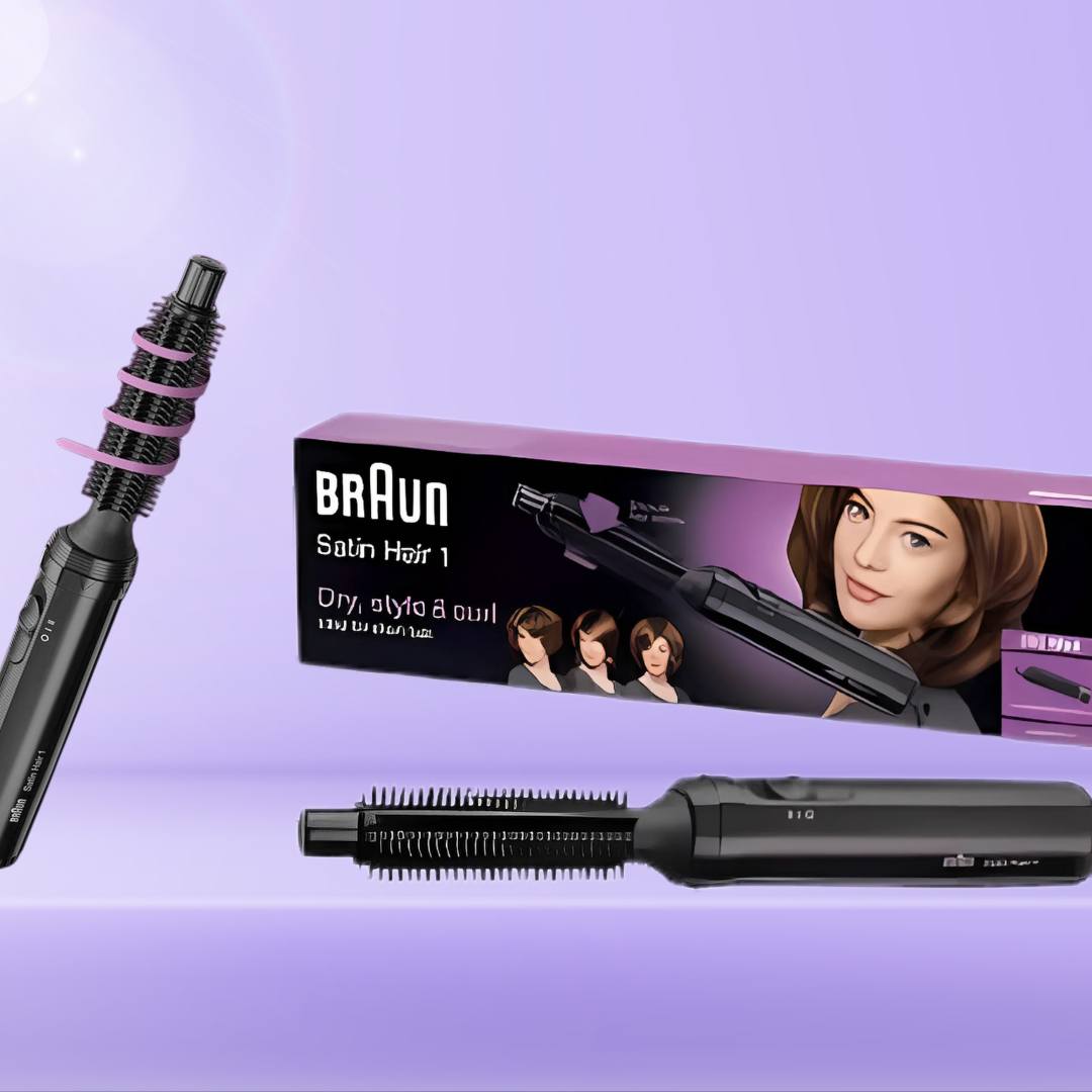 Braun Satin Hair 1 AS 110 Airstyler for gentle hair styling and drying.